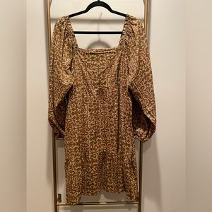 American Threads babydoll style dress with ruffle hem